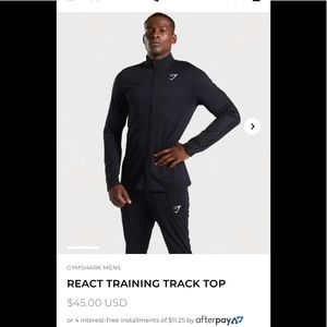 Gymshark track top